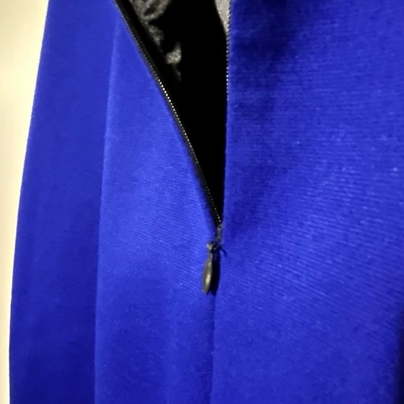 TAHARI Ultraviolet (Cobalt Blue) Talisa Dress NWT - Picture 8 of 12